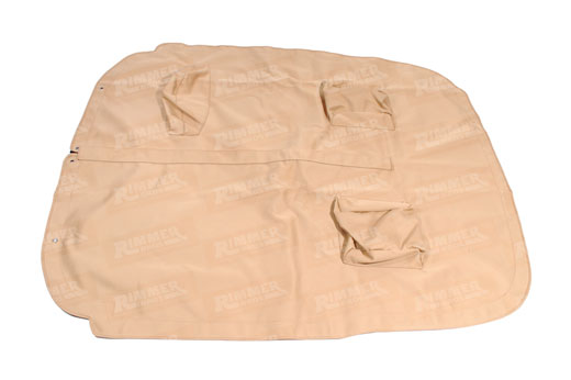 Tonneau Cover - Beige Mohair with Headrests - RHD - 822091MOHBEIGE